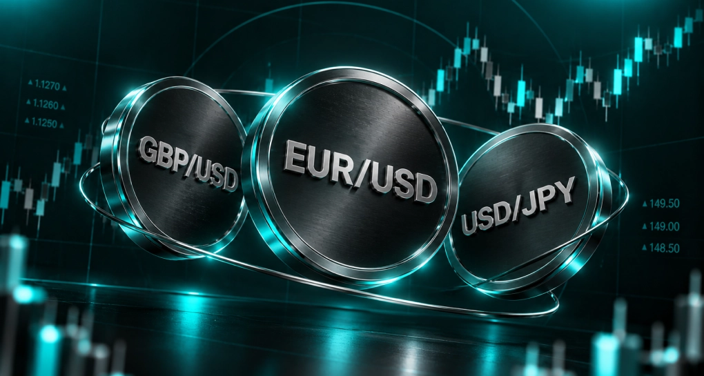 EUR/USD, USD/JPY, GBP/USD